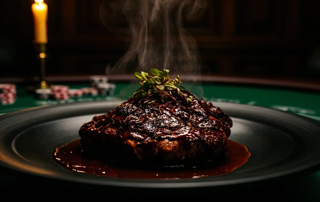 Gourmet dining at Corvantast