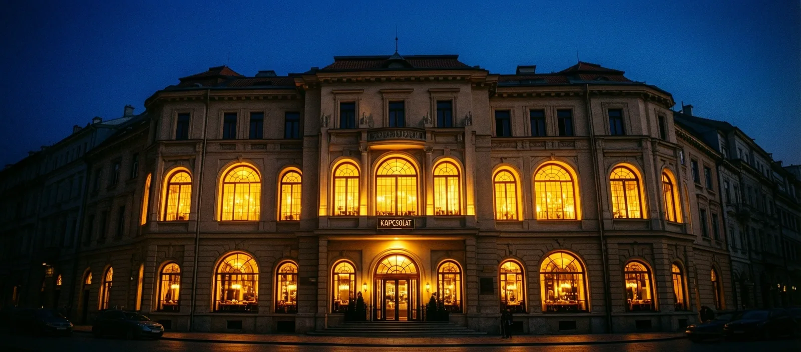 Corvantast Budapest éjszaka